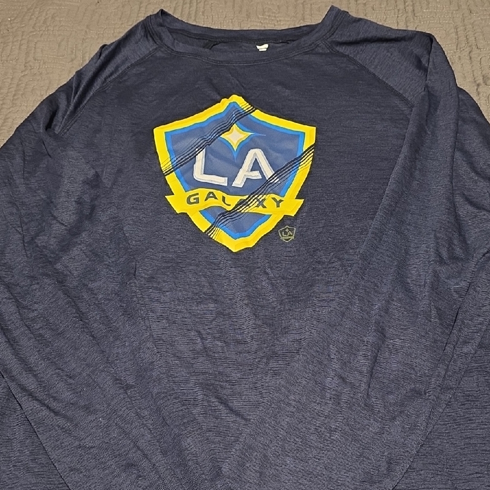 Fanatics LA Galaxy Navy Long Sleeve Shirt